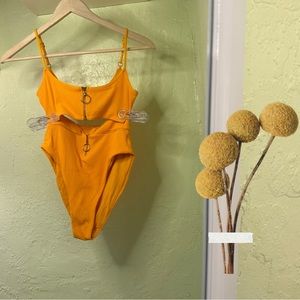 Vibrant yellow/orange Bikini Set